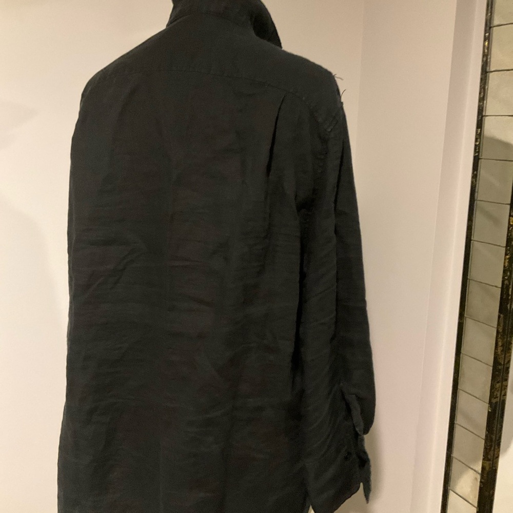 Zara Women's Black Button-Down Shirt - Picture 3 of 5